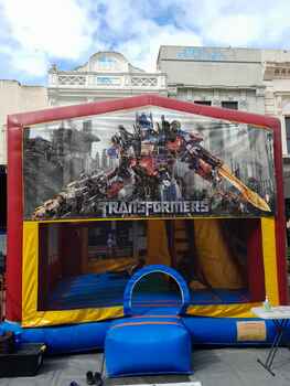 Combo - Leggo Movie  Transformers Jumping Castles